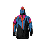 Desert Sky: Hoodie:Pink Orange Blue Black