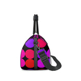 À Pois:Duffle Bag:Purple, Pink, Grape, Blood Red