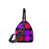 À Pois:Duffle Bag:Purple, Pink, Grape, Blood Red